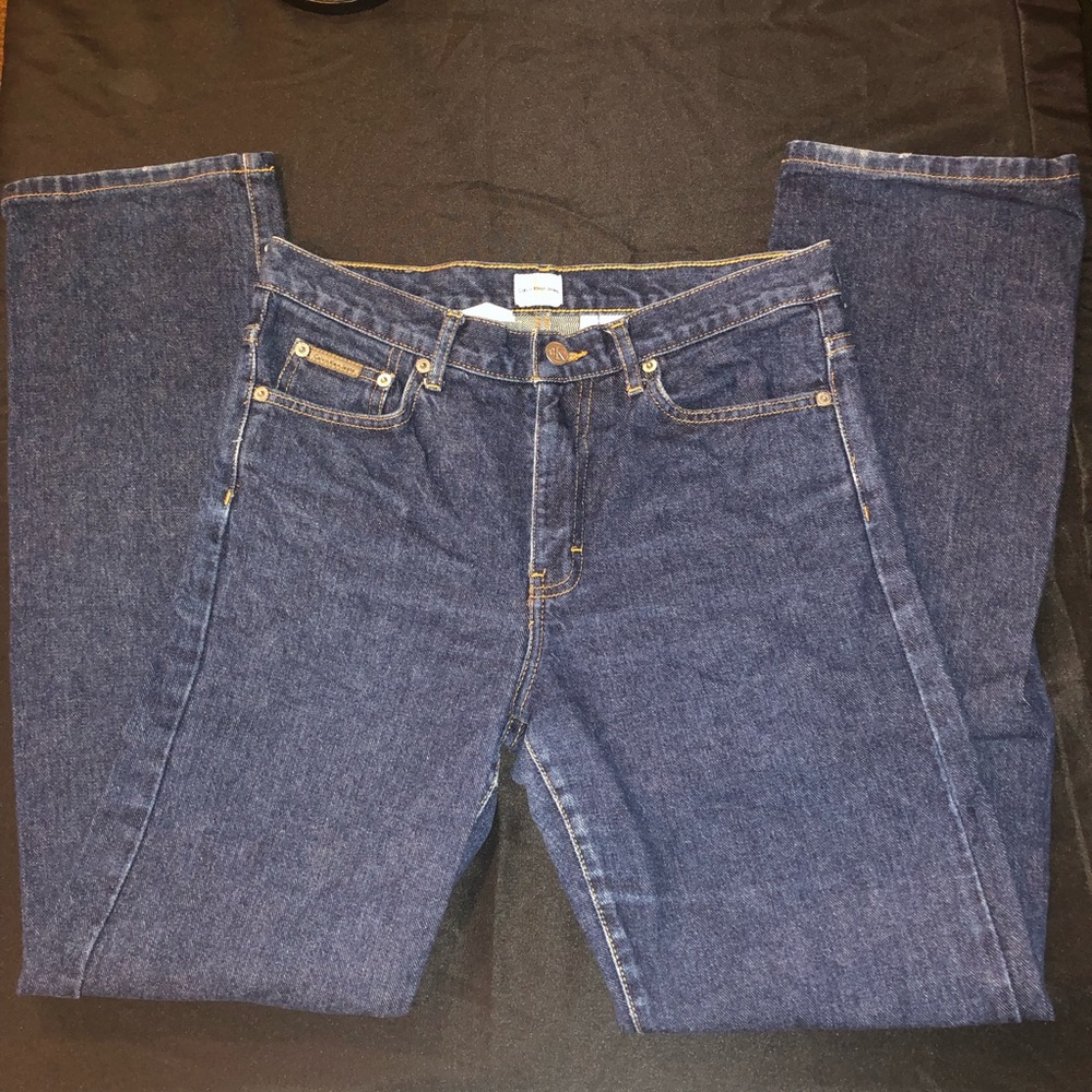Calvin Klein vintage straight leg boyfriend jeans